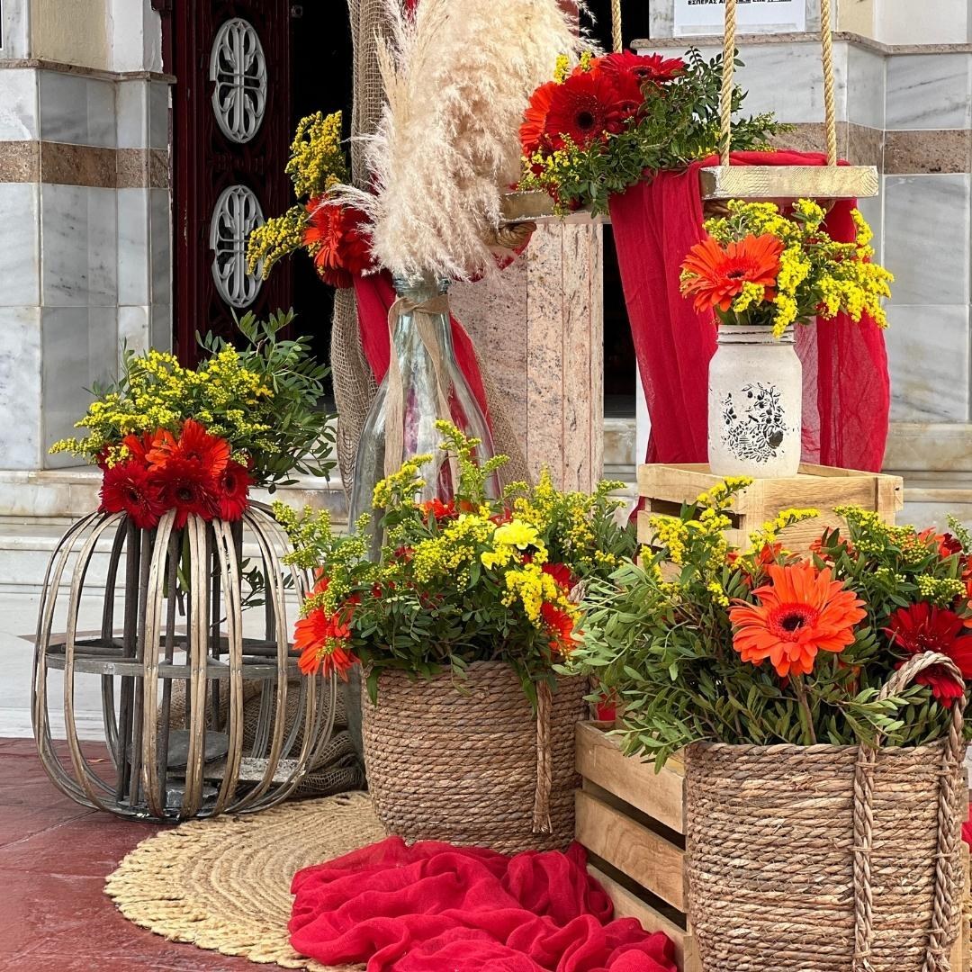 Στολισμός βάπτισης Frida Kahlo