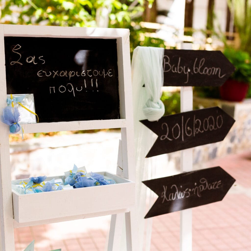Ιδέες για μοναδικό στολισμό βάπτισης με μικρό πρίγκιπα!