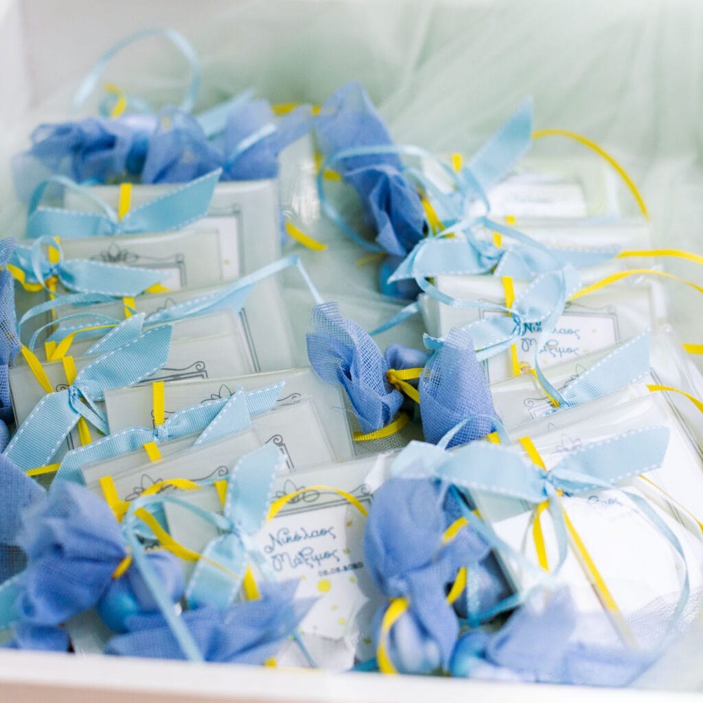 μπομπονιέρες βάπτισης με μικρό πρίγκιπα