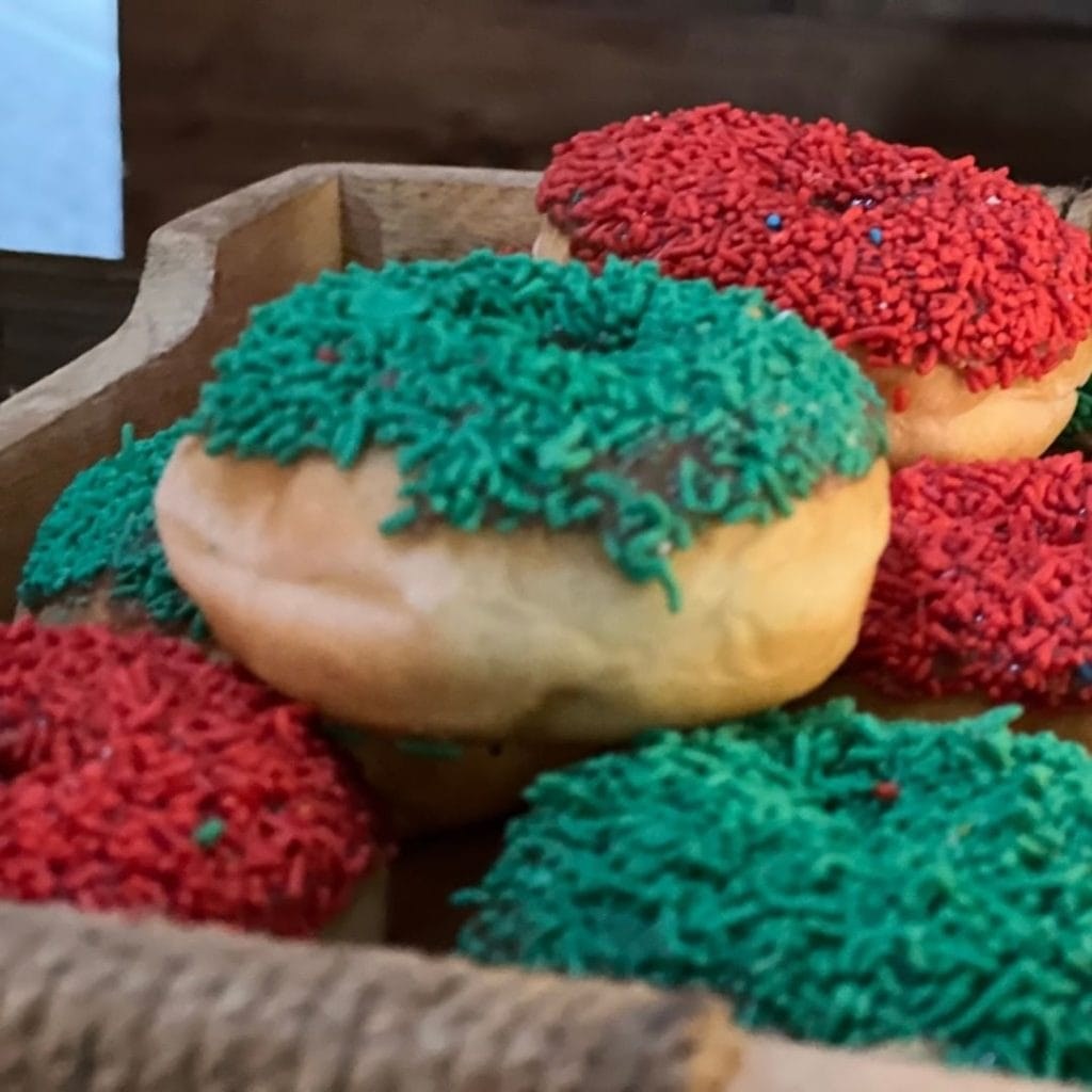 χριστουγεννιάτικο candy bar βάπτισης