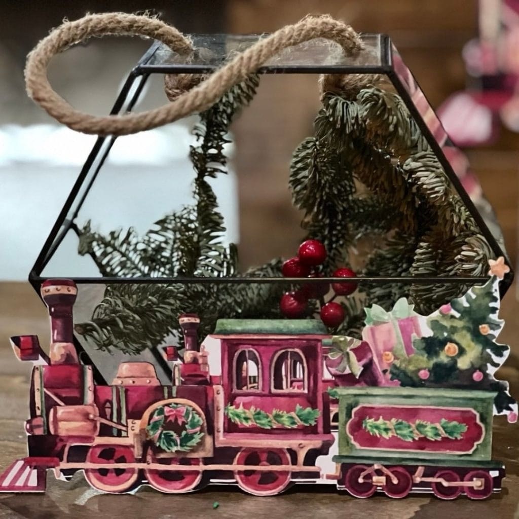 χριστουγεννιάτικο candy bar βάπτισης