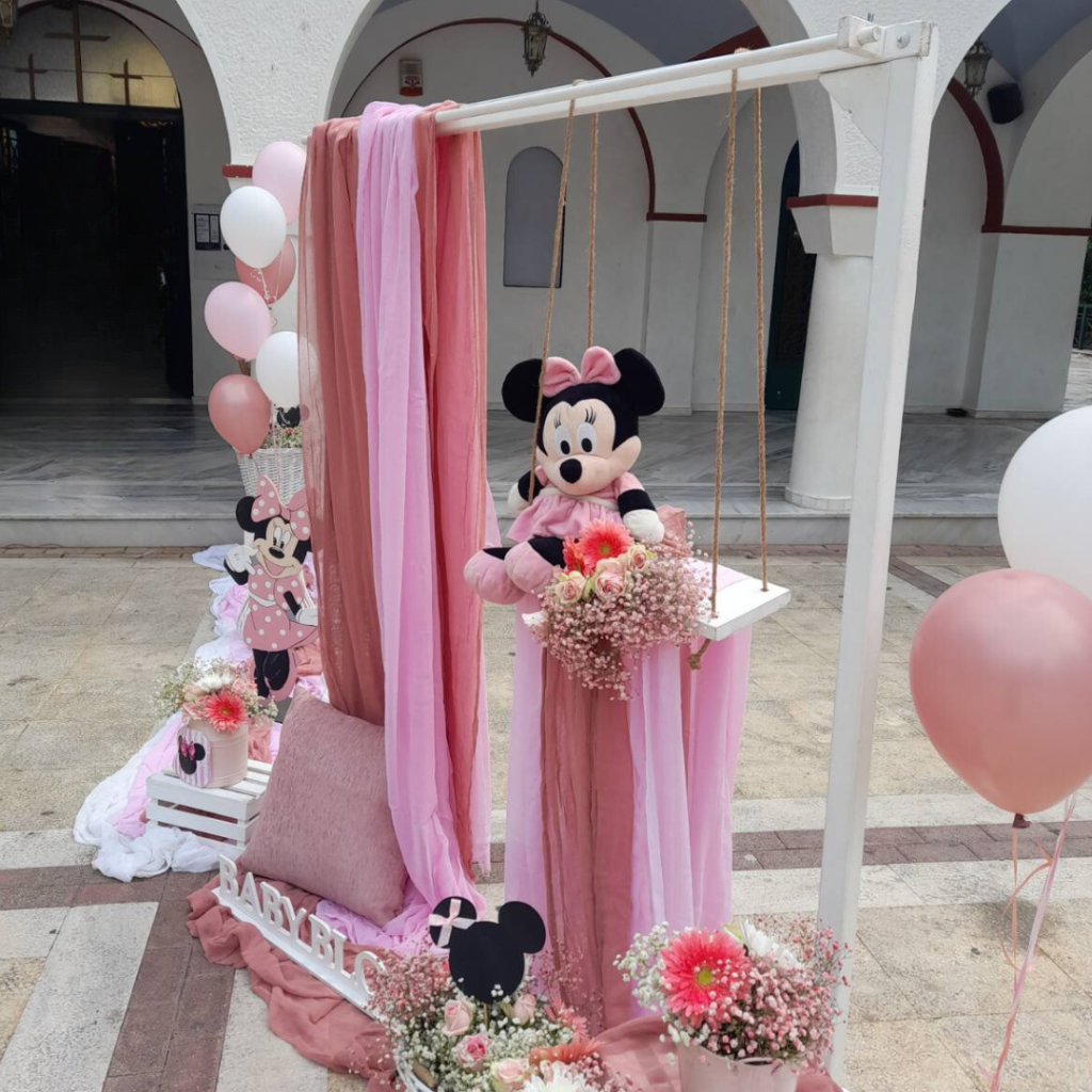 &sigma;&tau;&omicron;&lambda;&iota;&sigma;&mu;ό&sigmaf; &beta;ά&pi;&tau;&iota;&sigma;&eta;&sigmaf; &mu;&epsilon; &theta;έ&mu;&alpha; &tau;&eta; Minnie Mouse