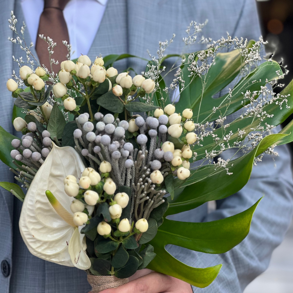 Tropical ρομαντικός στολισμός γάμου