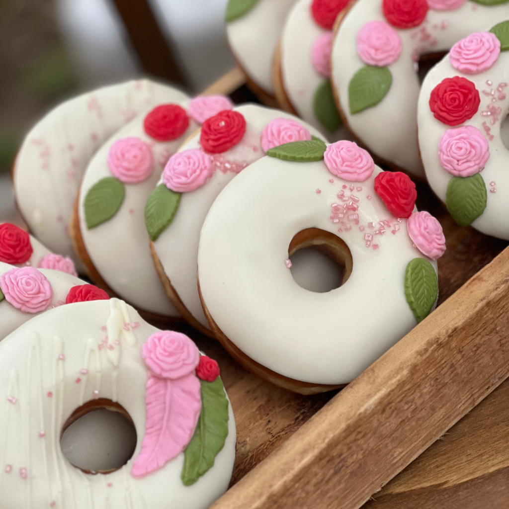 candy bar βάπτισης με ντόνατς