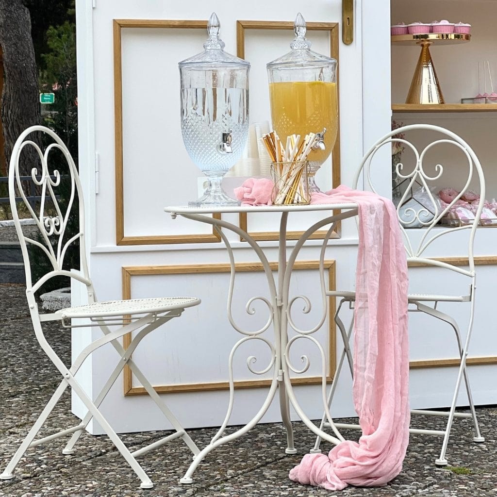 candy bar βάπτισης για κορίτσι - γαλλικό patisserie