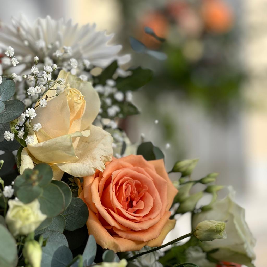 destination wedding in Santorini - wedding decoration