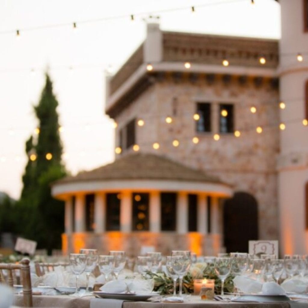 στολισμός γάμου στο κτήμα Ηλίου Πέτρα