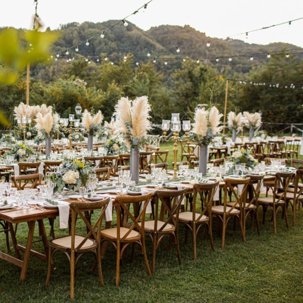 στολισμός γάμου στο κτήμα Ηλίου Πέτρα