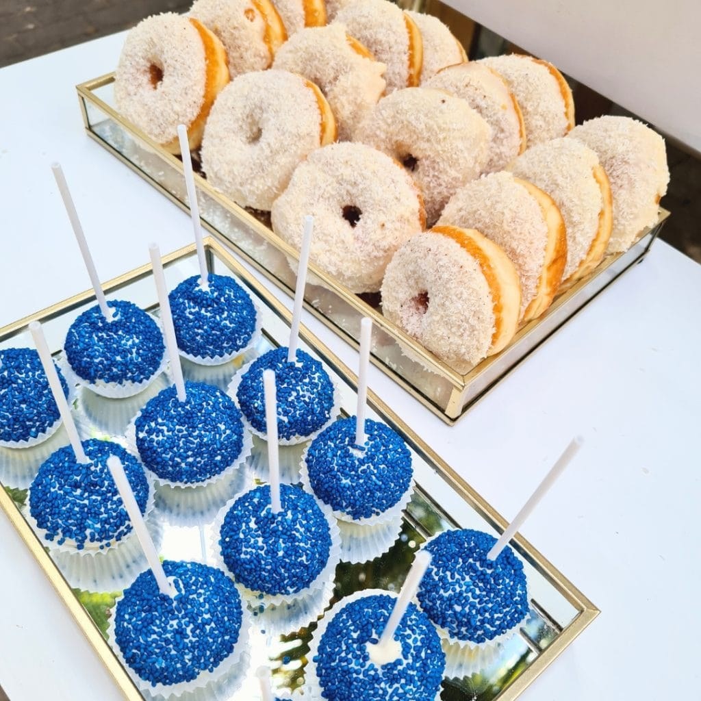 candy bar βάπτισης για αγόρι