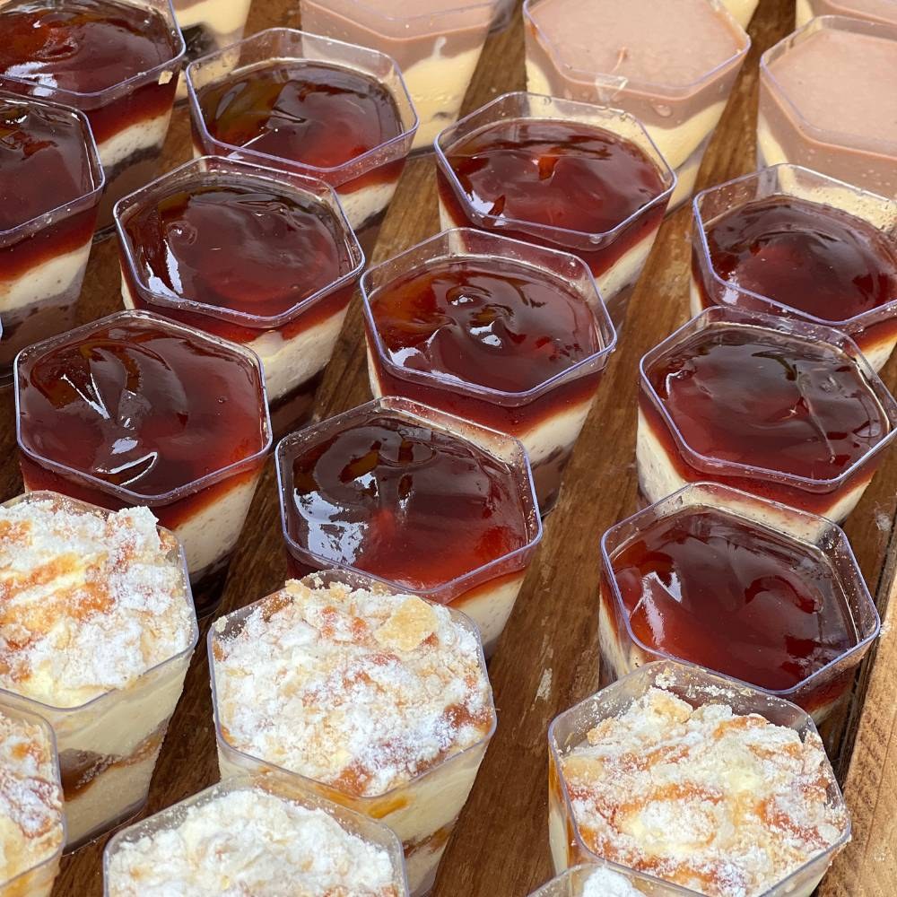 candy bar βάπτισης με ατομικά γλυκά