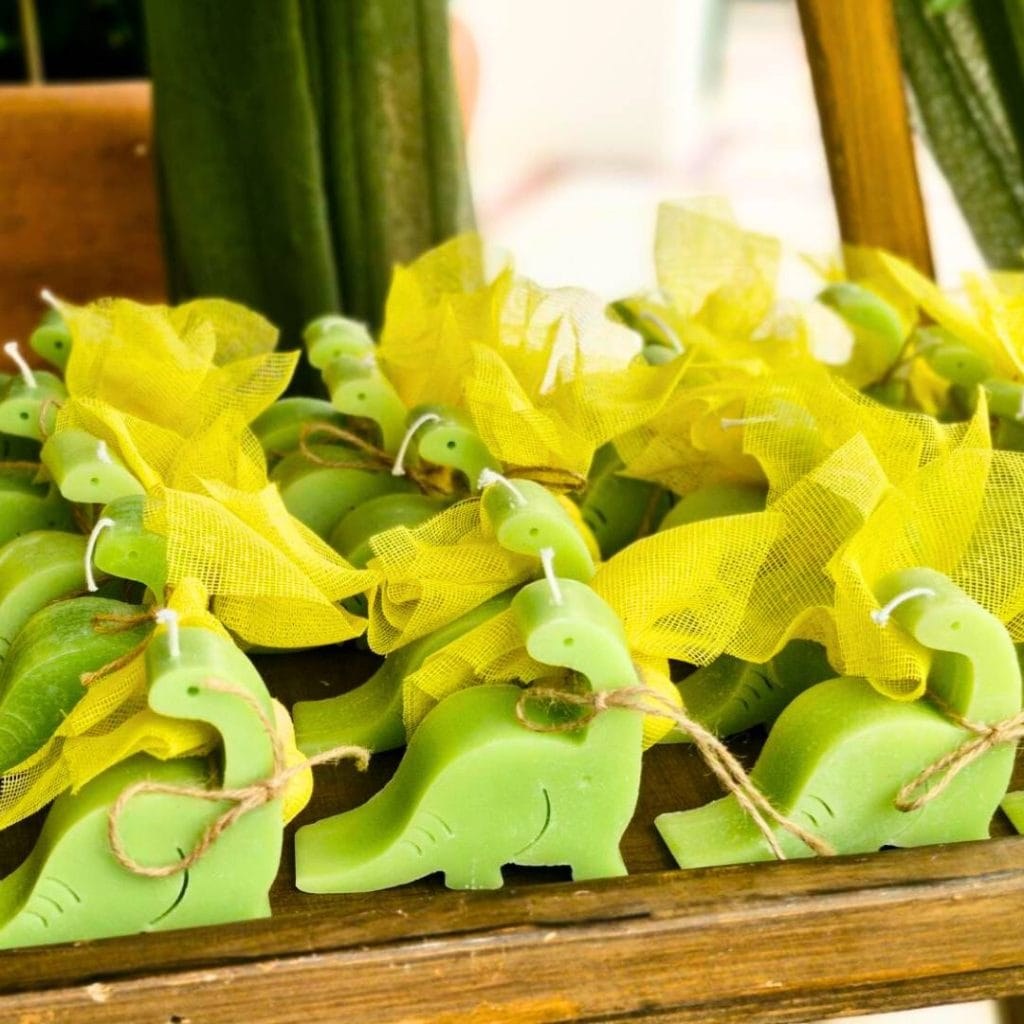 μπομπονιέρες βάπτισης αρωματικά κεριά