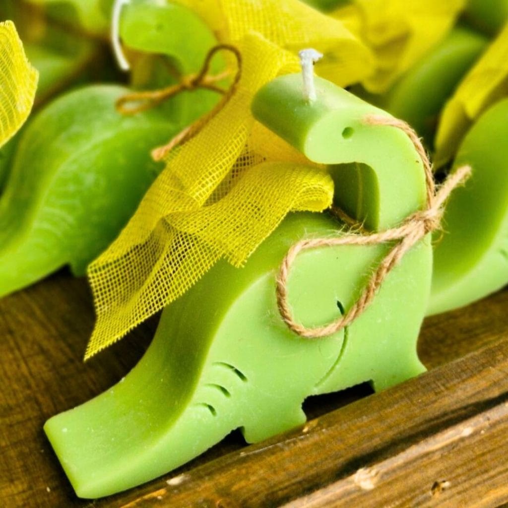 μπομπονιέρες βάπτισης αρωματικά κεριά