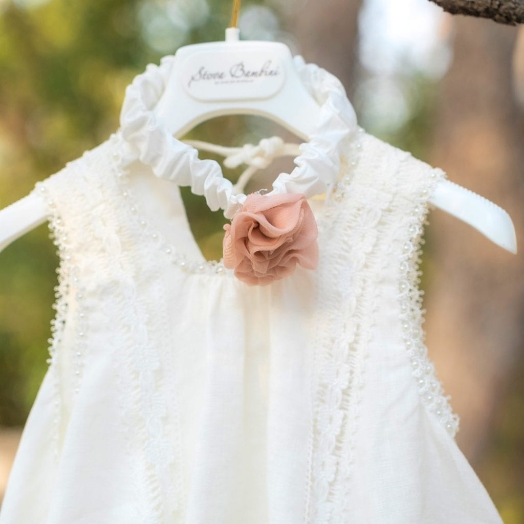 βαπτιστικά ρούχα για κορίτσι από την stova bambini