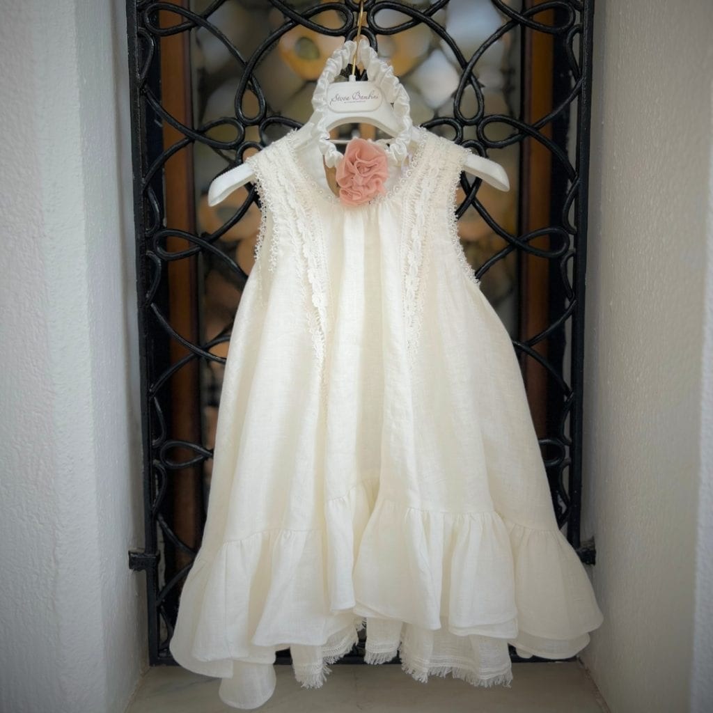 βαπτιστικά ρούχα για κορίτσι από την stova bambini