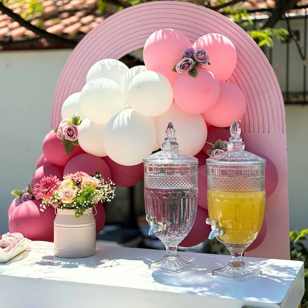 candy bar βάπτισης με θέμα την πεταλούδα