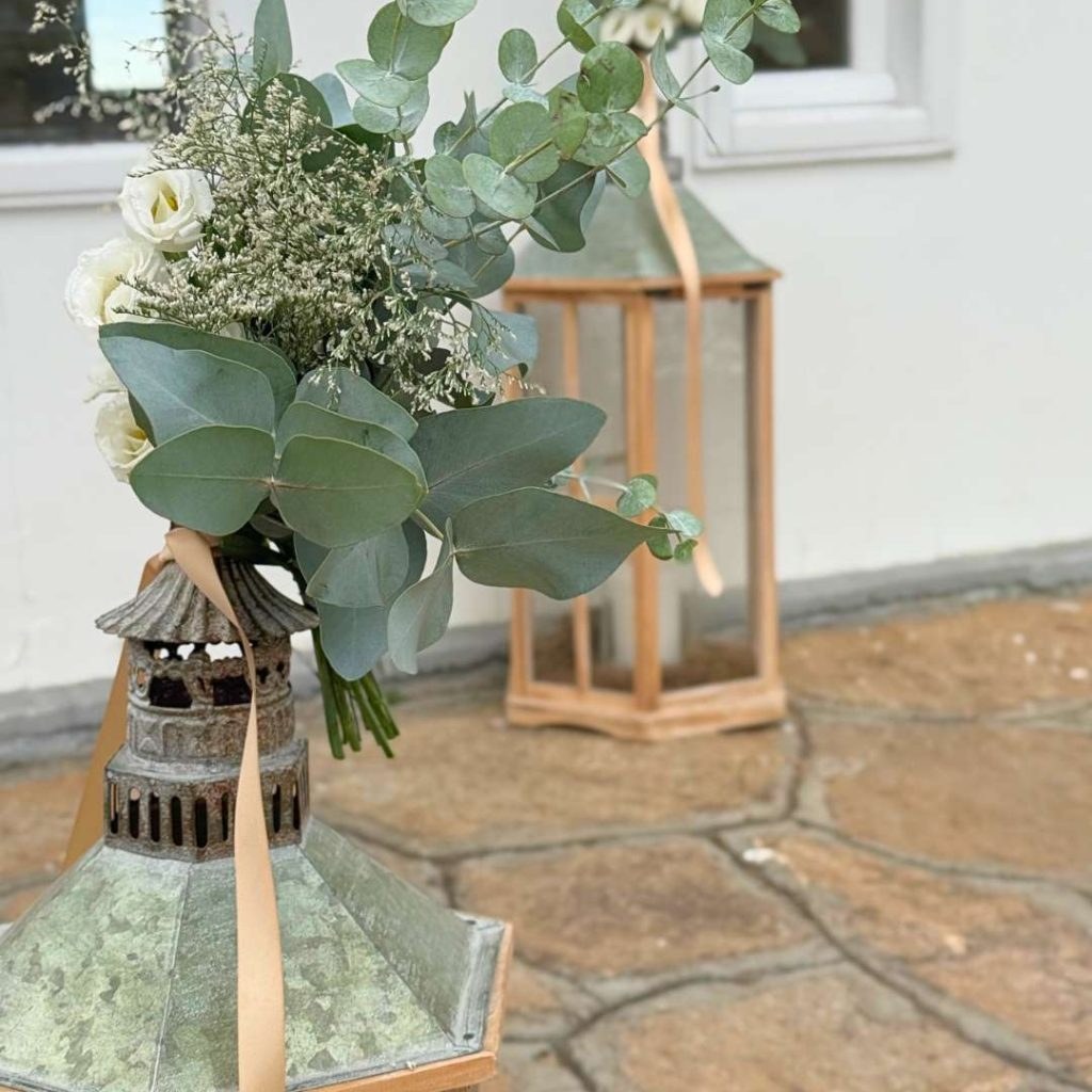 φθινοπωρινός στολισμός γάμου