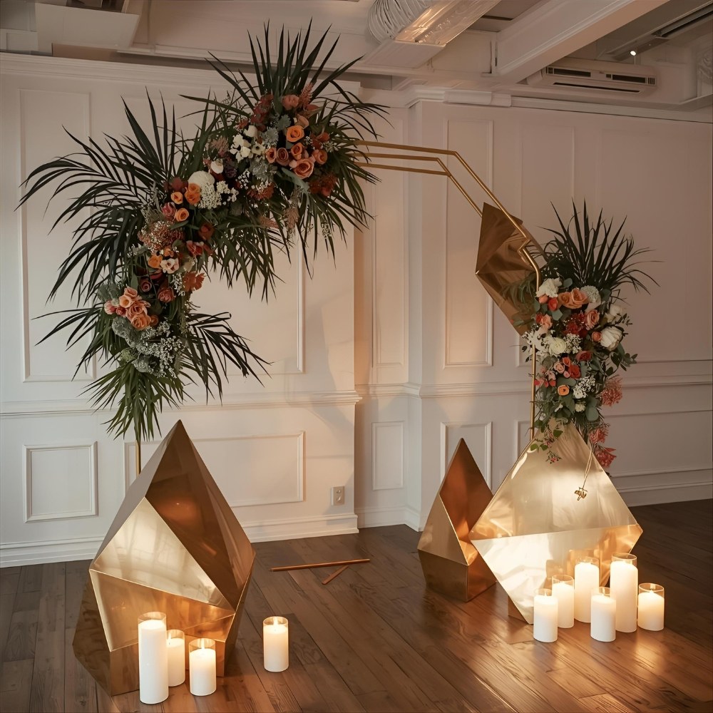 Τάσεις Γάμου 2026: Στολισμός γάμου μοντέρνος/γεωμετρικός, αριστοκρατικός και ρουστίκ Γάμος (Part 3)