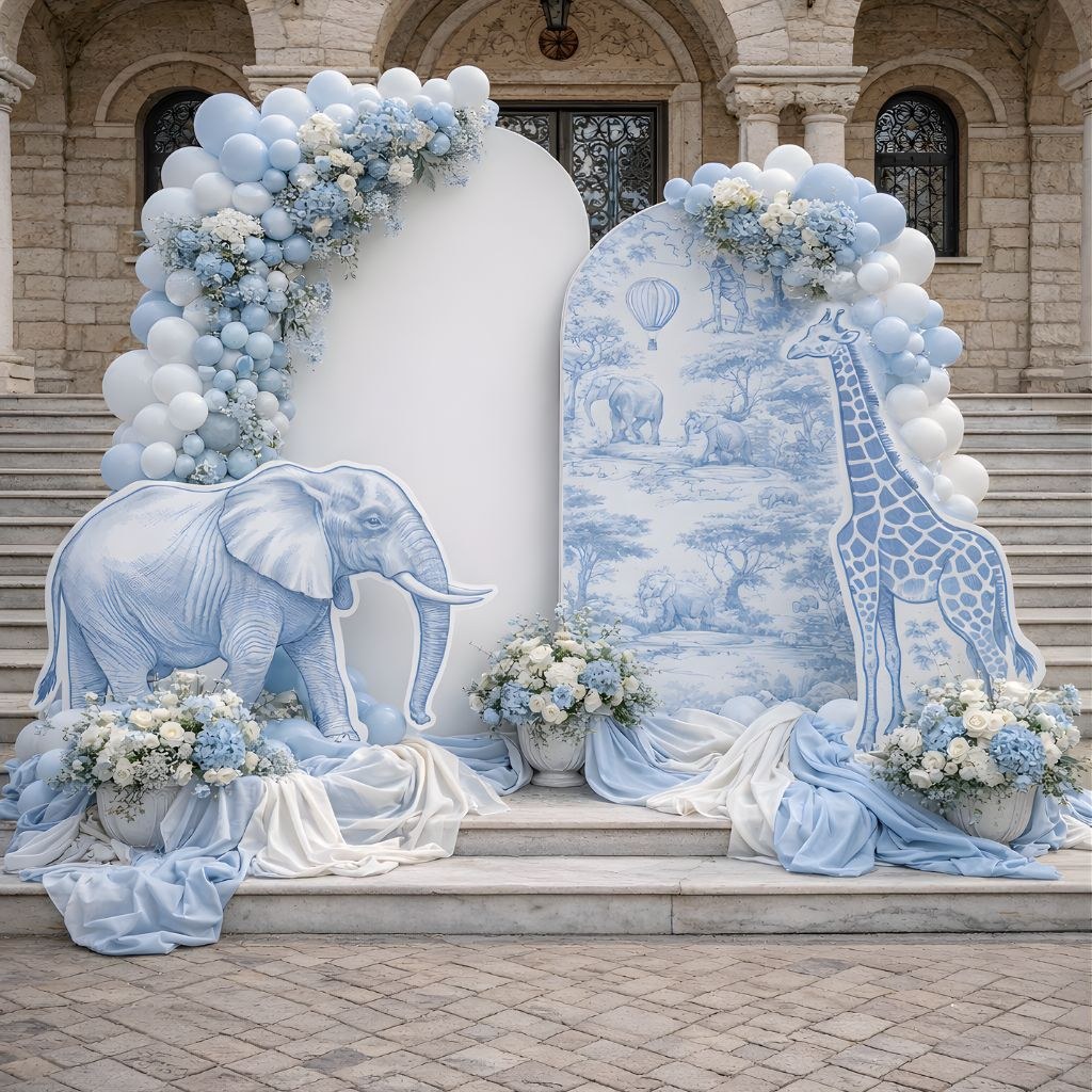 Ιδέες για στολισμό βάπτισης με θέμα Baby Dior