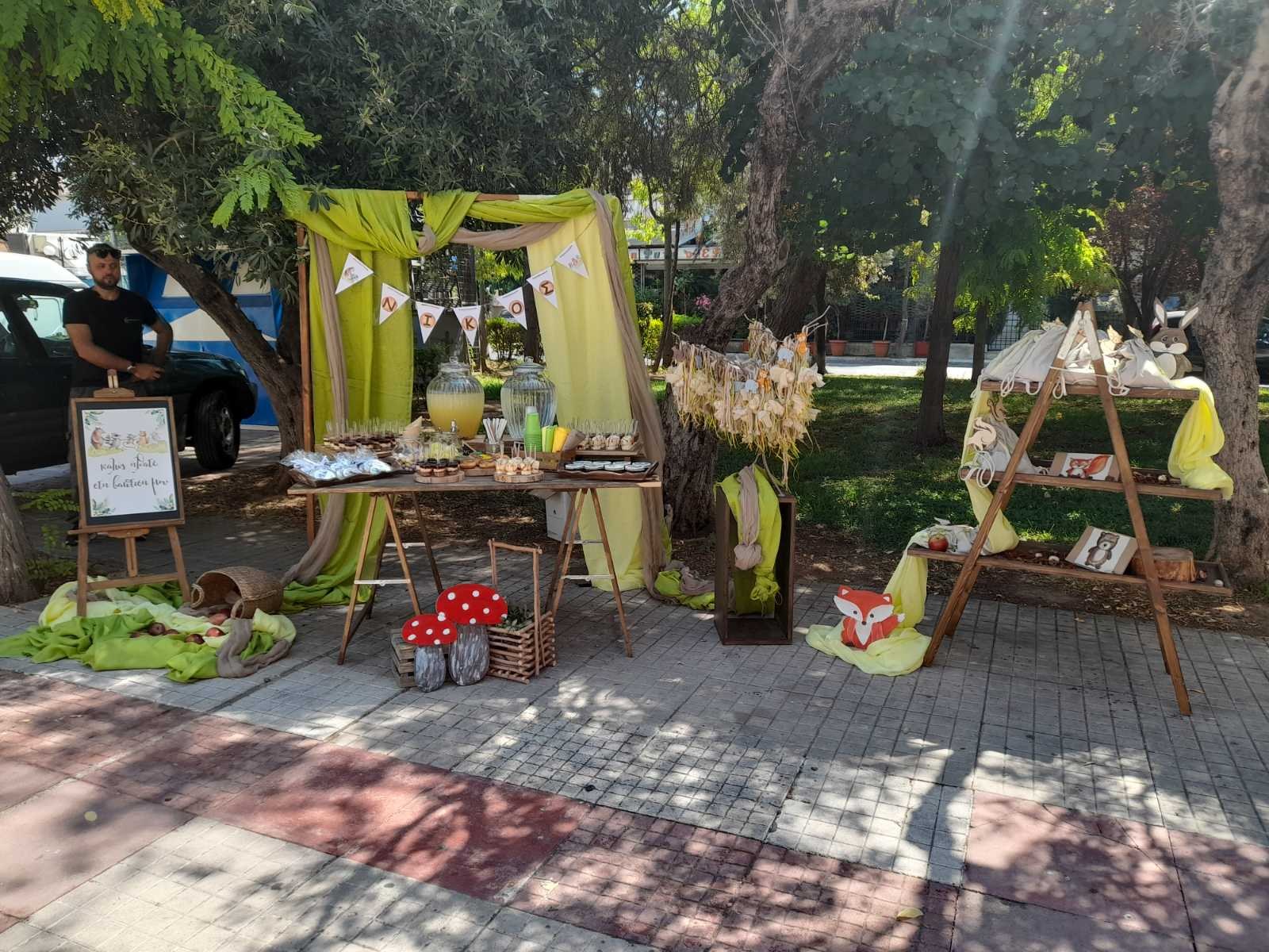 candy bar βάπτισης