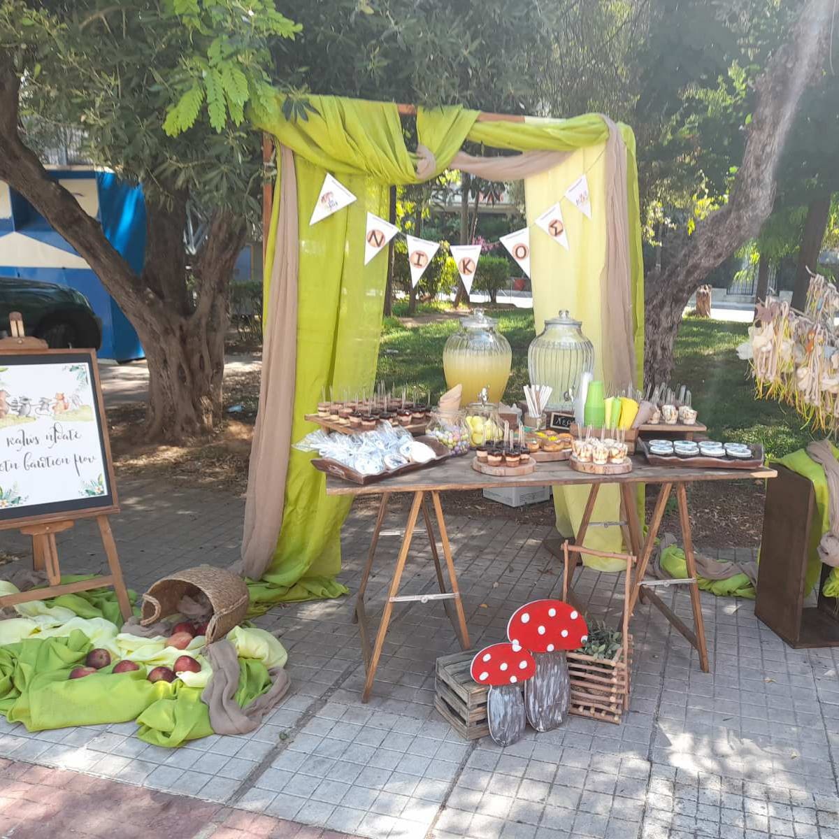 candy bar βάπτισης